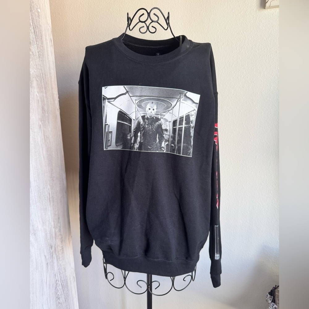 Ripple Junction Black Friday the 13th pullover sweatshirt - Picture 3 of 6